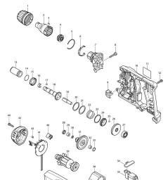 Makita DFS440 spare parts