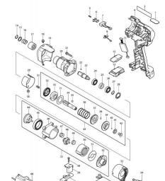 Makita DFT041R spare parts