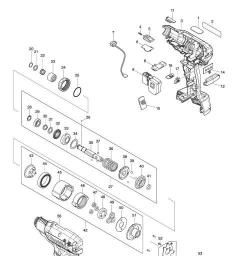 Makita DFT060F spare parts