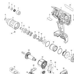 Makita DFT120T spare parts
