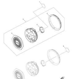 Makita DFV210ZL spare parts