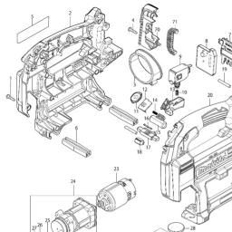 Makita DGP180 spare parts