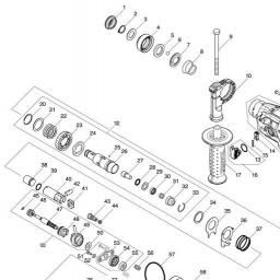 Makita DHR182ZJ spare parts