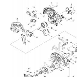 Makita DHS660 spare parts