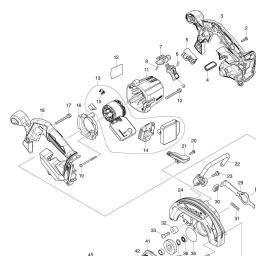 Makita DHS680 spare parts