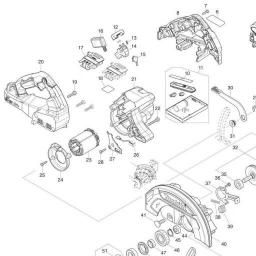 Makita DHS782 spare parts