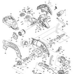 Makita DHS900ZU spare parts