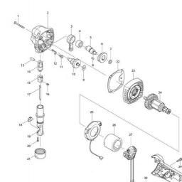Makita DJN160 spare parts