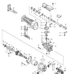 Makita DJR141 spare parts
