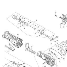 Makita DJR187 spare parts