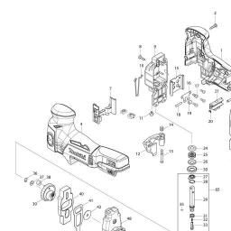 Makita DJV181 spare parts