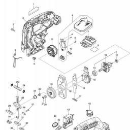 Makita DJV184 spare parts