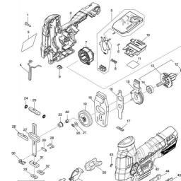 Makita DJV185 spare parts