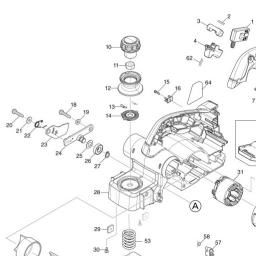 Makita DKP181 spare parts