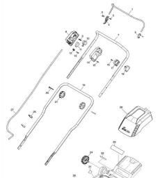 Makita DLM382 spare parts