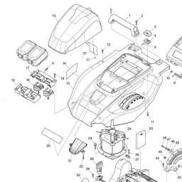 Makita DLM431 spare parts