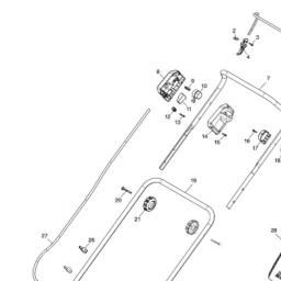 Makita DLM432 spare parts