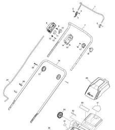 Makita DLM432PT2 spare parts