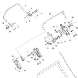 Makita DLM462 spare parts
