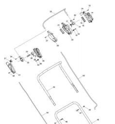 Makita DLM530 spare parts
