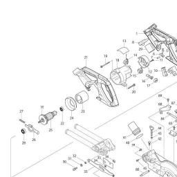 Makita DLS713 spare parts
