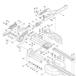 Makita DLS714 spare parts