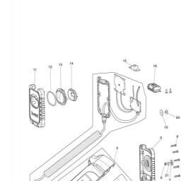 Makita DML803 spare parts