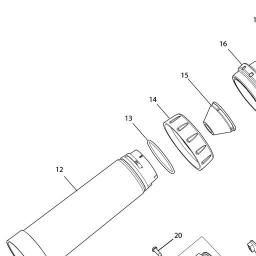 Makita DML807 spare parts