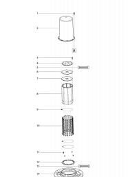Makita DML810 spare parts