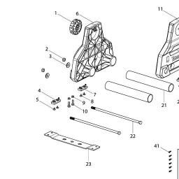 Makita DML811 spare parts
