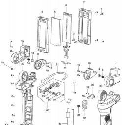 Makita DML816 spare parts