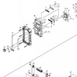 Makita DMR102 spare parts