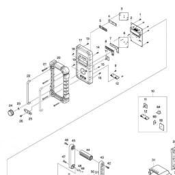 Makita DMR104W spare parts