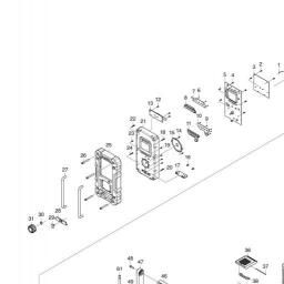 Makita DMR106 spare parts