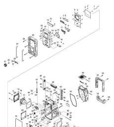 Makita DMR106B spare parts
