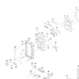 Makita DMR107 spare parts