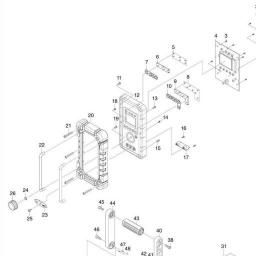 Makita DMR107W spare parts