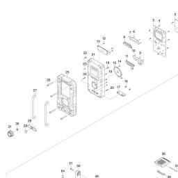 Makita DMR108 spare parts