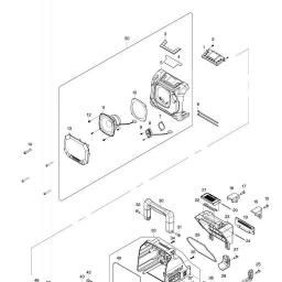Makita DMR203 spare parts