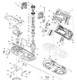 Makita DPB184 spare parts