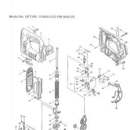 Makita DPT350 spare parts