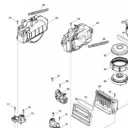 Makita DRC300 spare parts