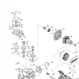 Makita DSC250 spare parts