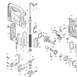 Makita DST220 spare parts