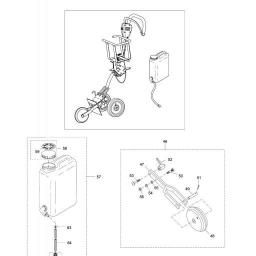 Makita DT4000 spare parts