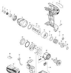 Makita DTD157 spare parts