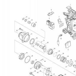 Makita DTDA040 spare parts