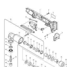 Makita DTL061 spare parts