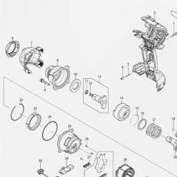 Makita DTW302 spare parts