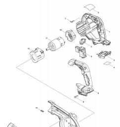 Makita DUB186 spare parts